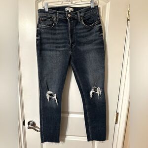 RE/DONE Levi’s Reworked High Rise Straight Jeans Sz 30 | Vintage Denim $275 Re